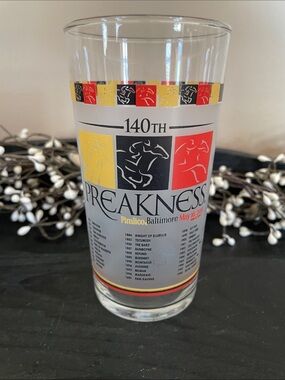 Preakness 140th Commemorative Glass - 2015